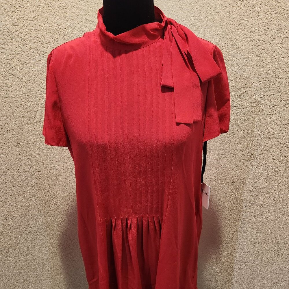 Red Valentino crepe dress